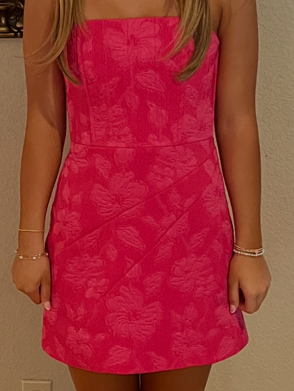 Alice + Olivia Perla Strapless Dress